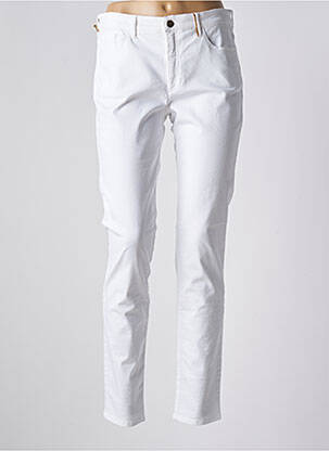 Pantalon slim taille normale taille normale blanc COUTURIST femme