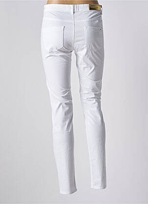 Pantalon slim stretch taille normale blanc COUTURIST femme