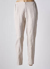 Pantalon slim beige AMS PURE pour femme seconde vue