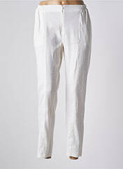 Pantalon slim blanc AMS PURE pour femme seconde vue