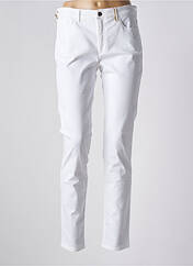 Pantalon slim blanc COUTURIST pour femme seconde vue