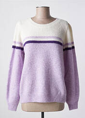 Pull violet DES PETITS HAUTS pour femme seconde vue