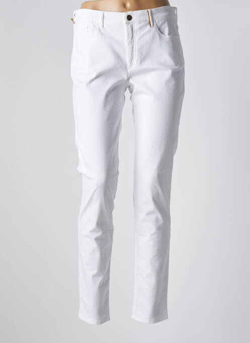 Pantalon slim taille normale taille normale blanc COUTURIST femme
