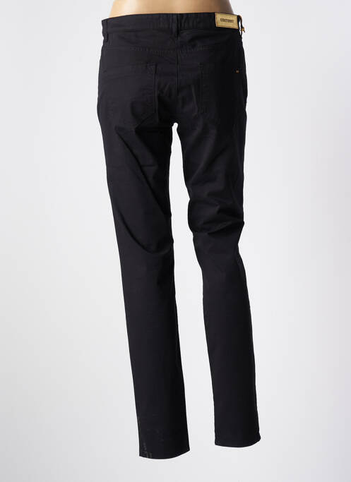 Pantalon slim stretch taille normale noir COUTURIST femme