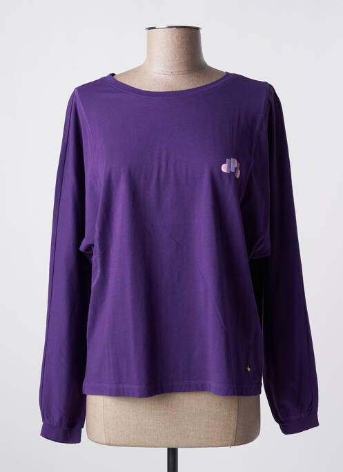 Top violet DES PETITS HAUTS pour femme