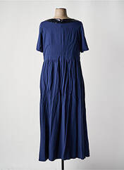 Robe longue bleu SHEEGO pour femme seconde vue