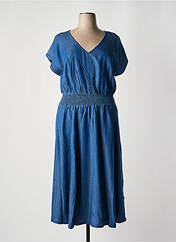 Robe longue bleu SHEEGO pour femme seconde vue