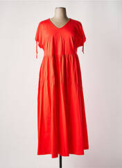 Robe longue orange SHEEGO pour femme seconde vue