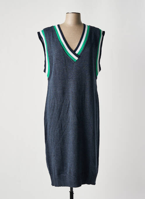 Robe pull bleu SHEEGO femme