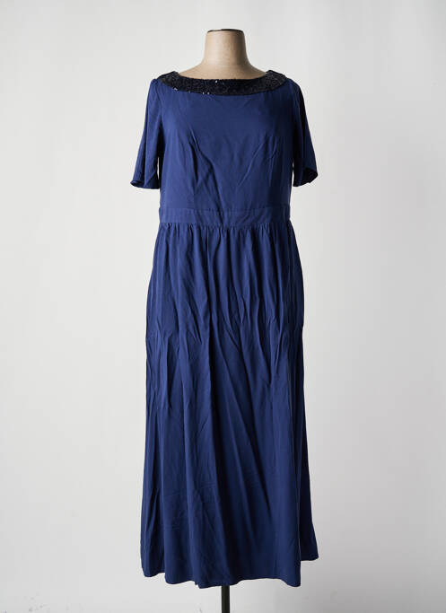 Robe longue bleu SHEEGO pour femme