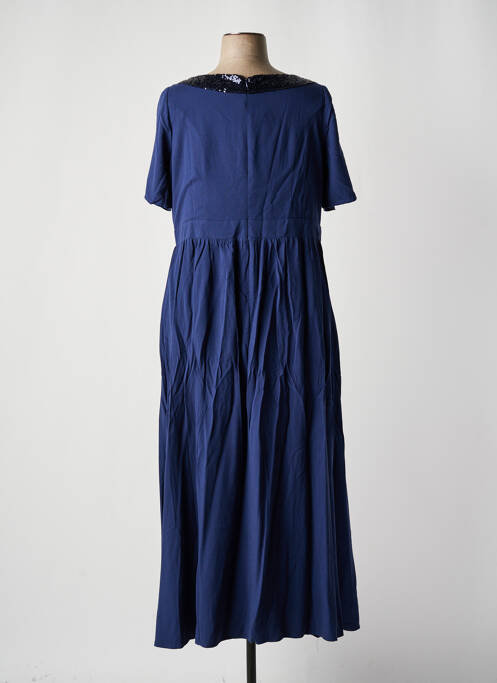 Robe longue bleu SHEEGO pour femme