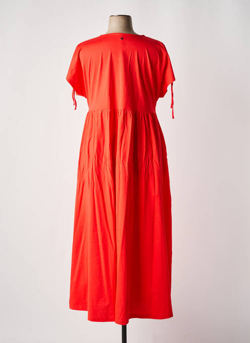 Robe longue orange SHEEGO pour femme
