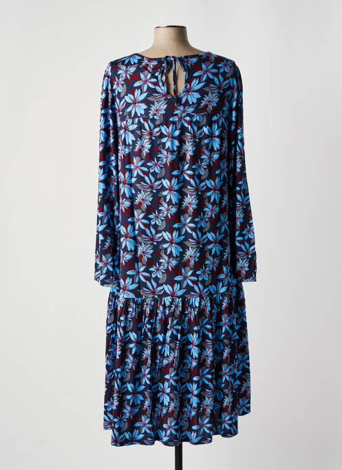 Robe mi-longue bleu SHEEGO pour femme