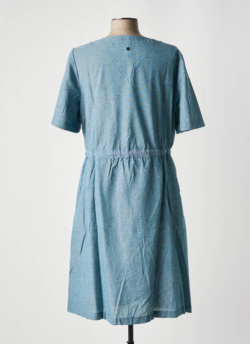 Robe mi-longue bleu SHEEGO femme