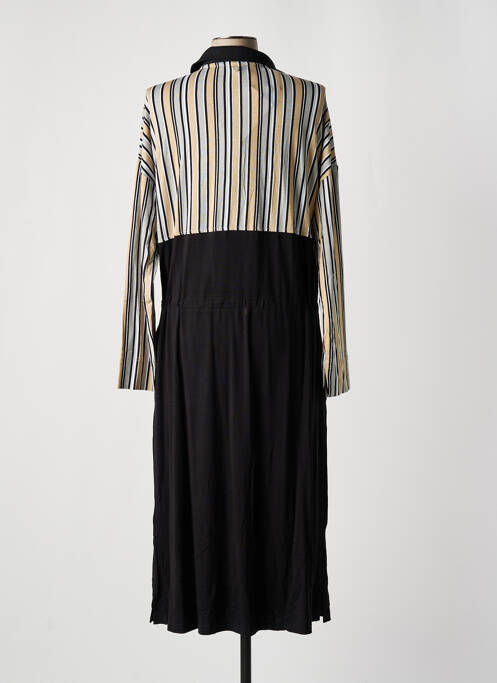 Robe mi-longue noir SHEEGO pour femme