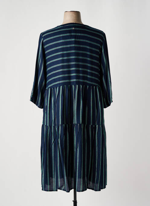 Robe mi-longue bleu SHEEGO femme