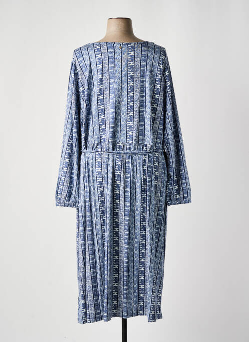 Robe longue bleu SHEEGO pour femme