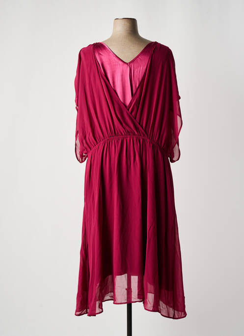 Robe longue rouge SHEEGO pour femme