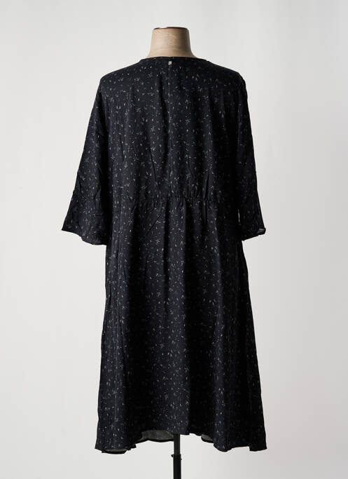 Robe mi-longue noir SHEEGO pour femme