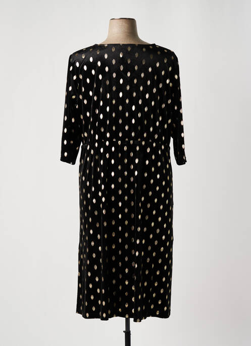 Robe mi-longue noir SHEEGO pour femme