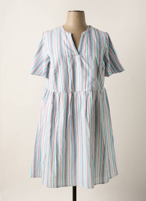 Robe mi-longue bleu SHEEGO femme