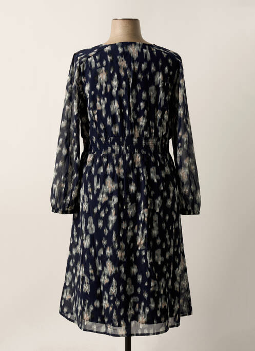 Robe mi-longue bleu SHEEGO pour femme