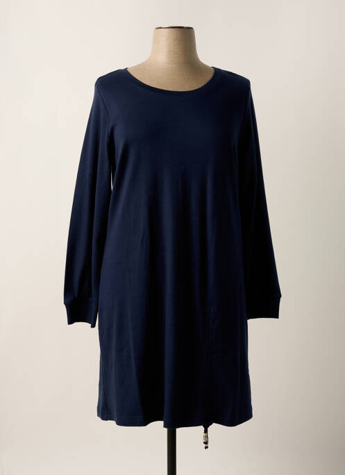 Robe mi-longue bleu SHEEGO pour femme