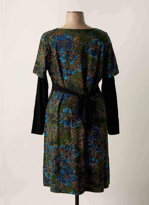 Robe mi-longue vert SHEEGO femme