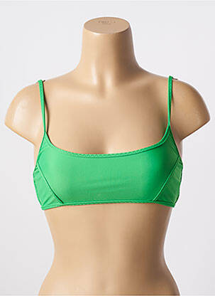 Haut de maillot de bain stretch haut bandeau vert ZADIG & VOLTAIRE femme