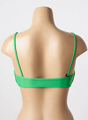 Haut de maillot de bain stretch haut bandeau vert ZADIG & VOLTAIRE femme