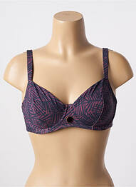 Haut de maillot de bain stretch haut soutien-gorge emboitant violet SIMONE PERELE femme