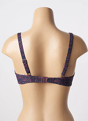 Haut de maillot de bain stretch haut soutien-gorge emboitant violet SIMONE PERELE femme