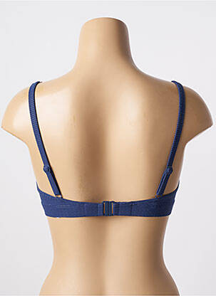 Haut de maillot de bain stretch haut soutien-gorge balconnet bleu SIMONE PERELE femme