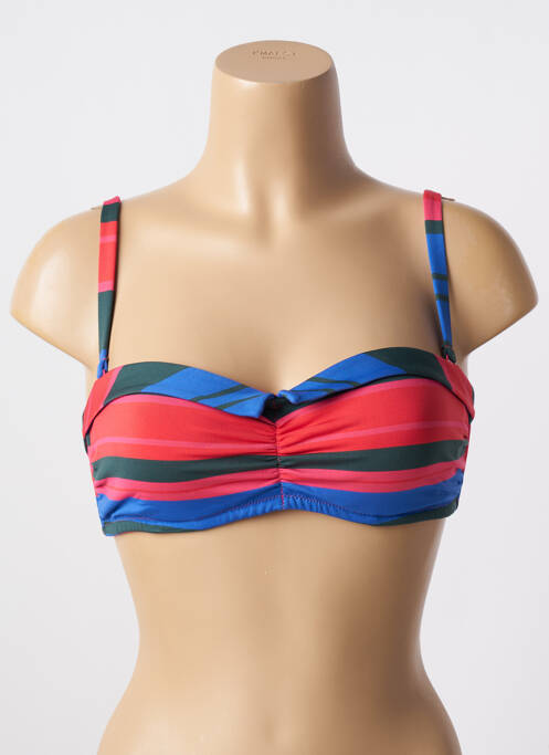 Haut de maillot de bain stretch haut bandeau rose SIMONE PERELE femme