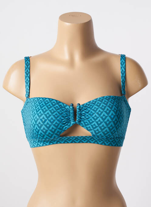 Haut de maillot de bain bleu SIMONE PERELE pour femme