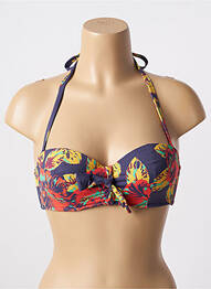 Haut de maillot de bain stretch haut bandeau violet SIMONE PERELE femme