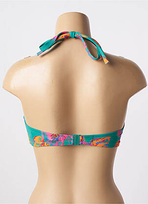 Haut de maillot de bain stretch haut bandeau vert SIMONE PERELE femme
