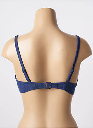 Haut de maillot de bain stretch haut bandeau bleu SIMONE PERELE femme