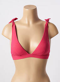 Haut de maillot de bain stretch haut soutien-gorge avec mousse de rembourrage amovible rose SIMONE PERELE femme