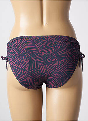 Bas de maillot de bain imprimé fantaisie culotte violet SIMONE PERELE femme