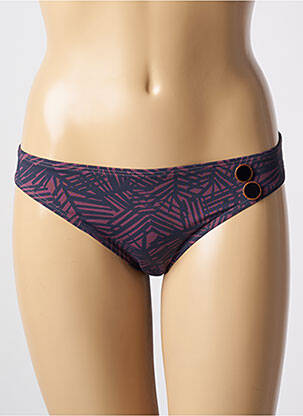 Bas de maillot de bain imprimé fantaisie culotte violet SIMONE PERELE femme