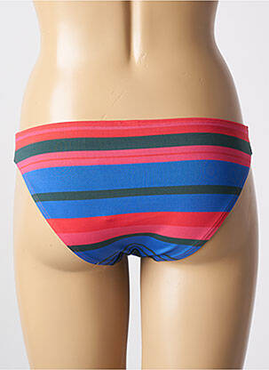 Bas de maillot de bain effet matière satinée culotte rose SIMONE PERELE femme