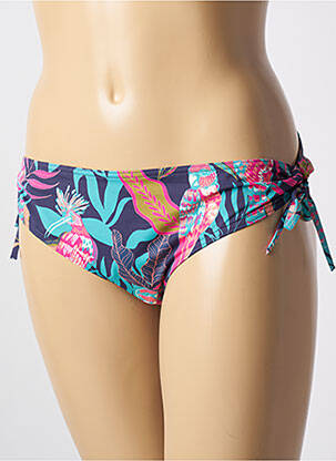 Bas de maillot de bain imprimé tie and dye culotte violet SIMONE PERELE femme