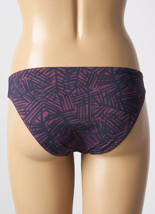 Bas de maillot de bain imprimé fantaisie culotte violet SIMONE PERELE femme