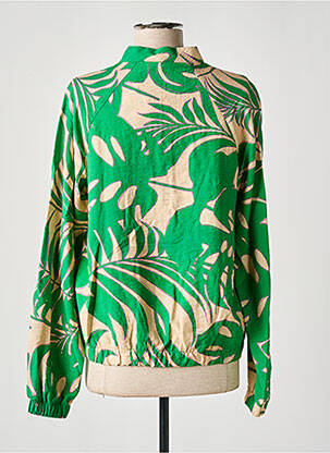 Veste casual poches vert GEISHA femme