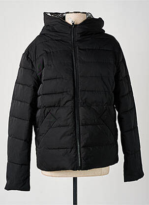 Doudoune poches a capuche noir GEISHA femme