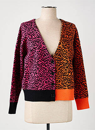 Gilet manches longues stretch orange GOA GOA femme