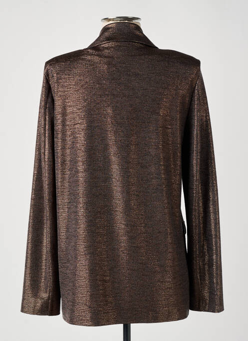 Blazer marron JEFF GALLANO pour femme