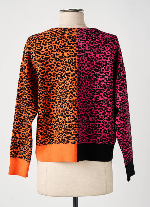 Gilet manches longues orange GOA GOA pour femme