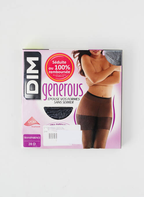 Collants noir DIM pour femme